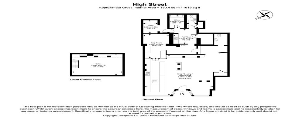 86 High St, Rye for sale - Floor Plan - Image 3 of 4