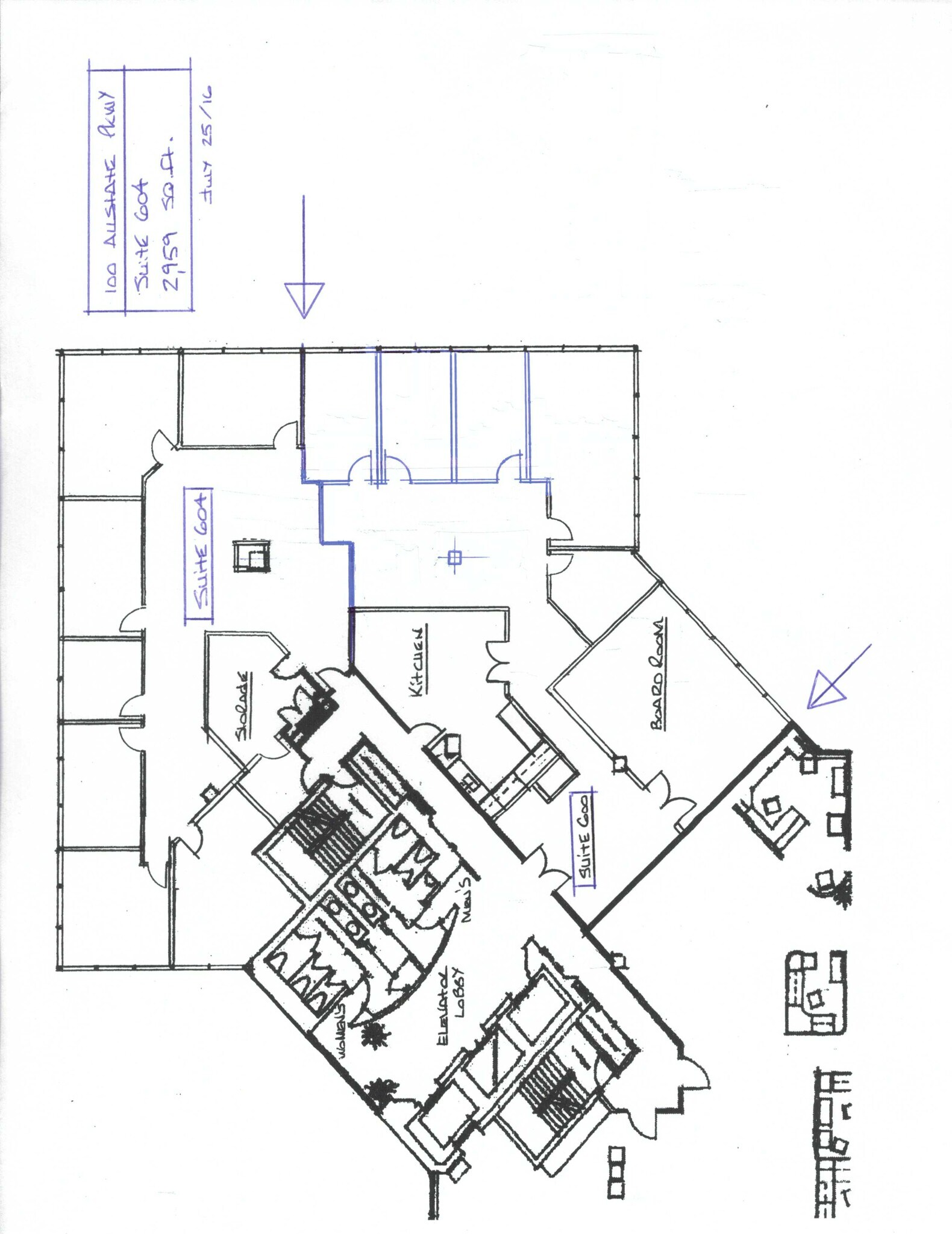 90 Allstate Pky, Markham, ON to rent Site Plan- Image 1 of 1