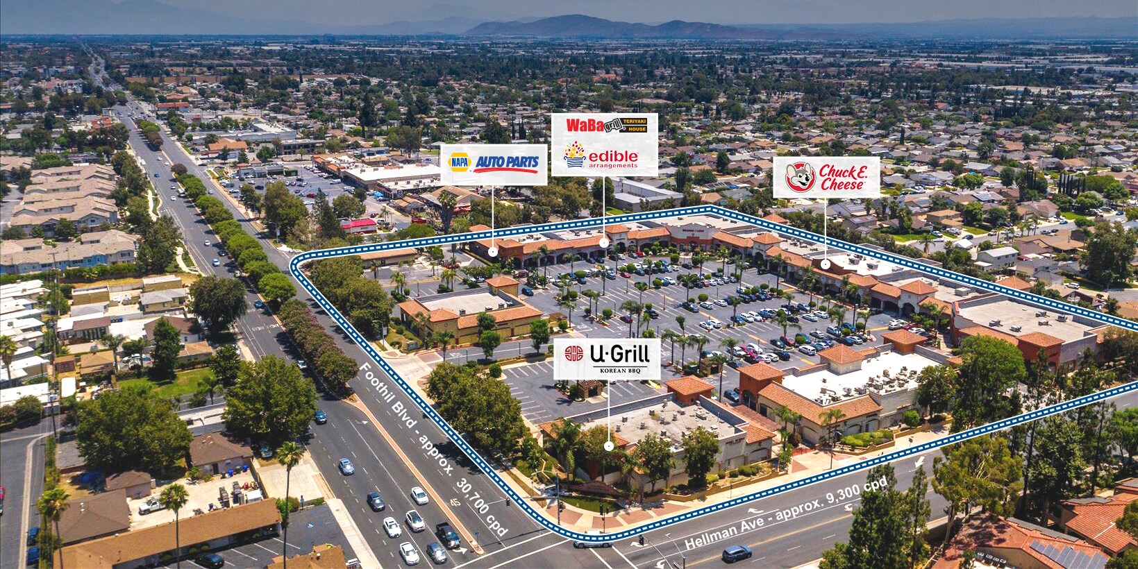 9309-9359 Foothill Blvd, Rancho Cucamonga, CA for sale Building Photo- Image 1 of 1