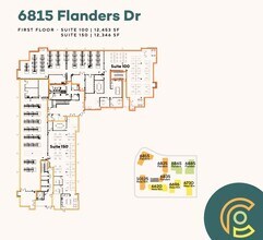 6815 Flanders Dr, San Diego, CA for rent Floor Plan- Image 1 of 1