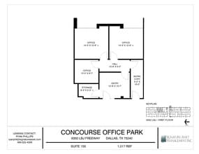6350 LBJ Fwy, Dallas, TX to rent Floor Plan- Image 1 of 1