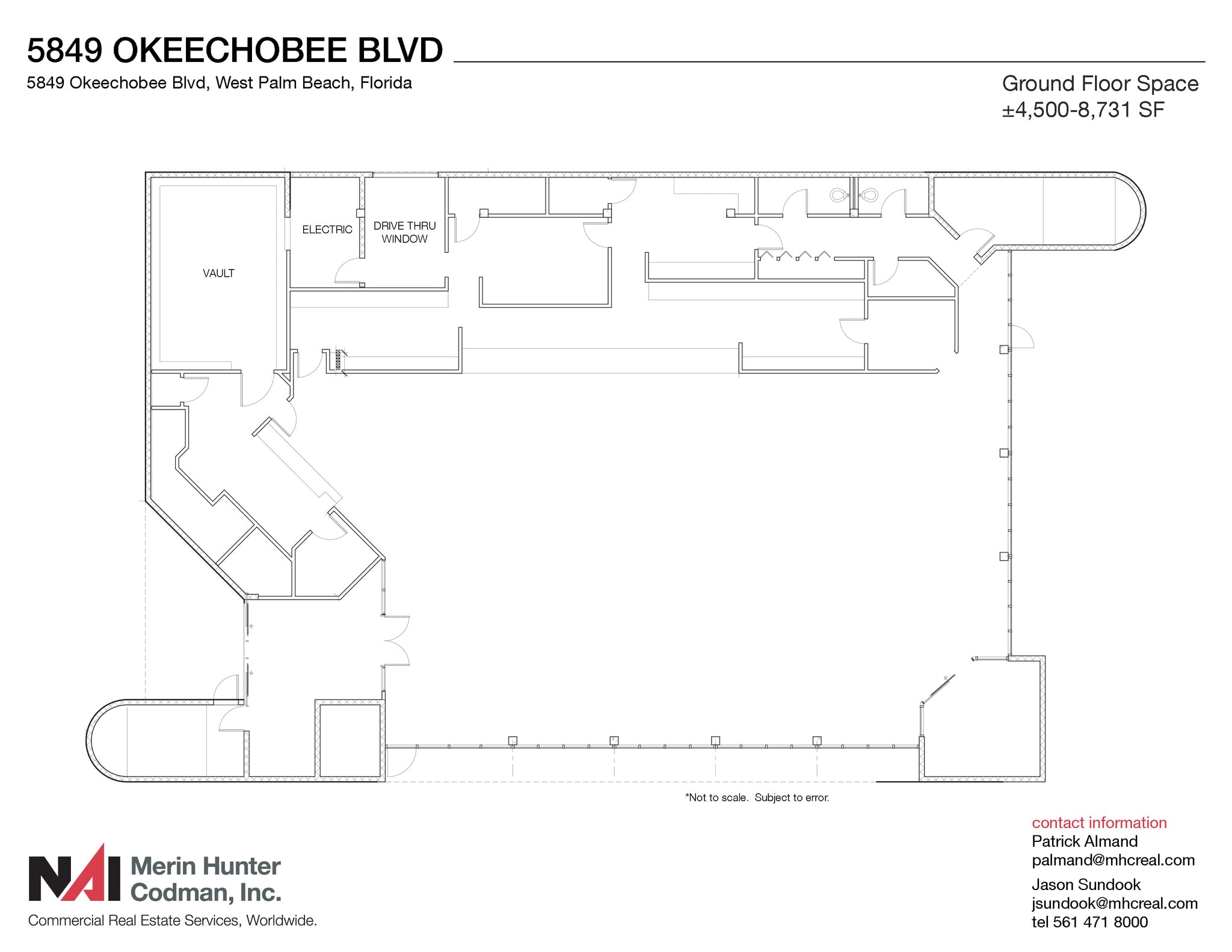 5849 Okeechobee Blvd, West Palm Beach, FL to rent Floor Plan- Image 1 of 9