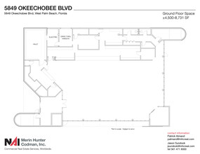 5849 Okeechobee Blvd, West Palm Beach, FL for rent Floor Plan- Image 1 of 9