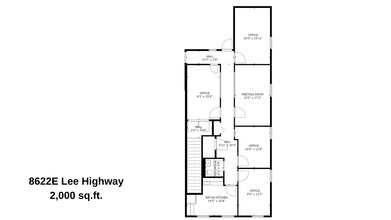 8626-8630 Lee Hwy, Fairfax, VA for rent Site Plan- Image 2 of 12