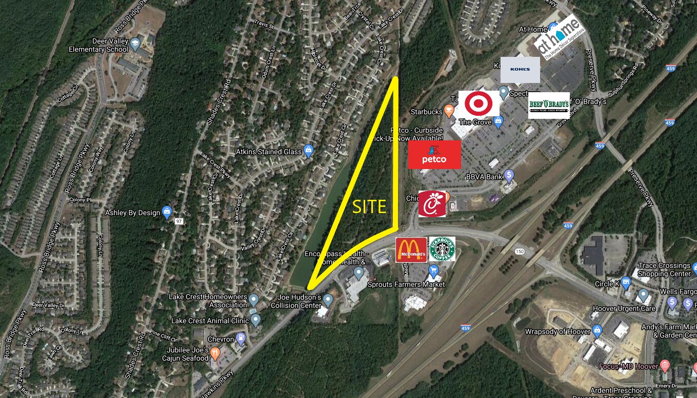 2415 John Hawkins Pkwy, Hoover, AL for sale Aerial- Image 1 of 2