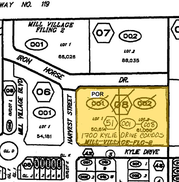 1715 Iron Horse Dr, Longmont, CO for rent - Plat Map - Image 2 of 8