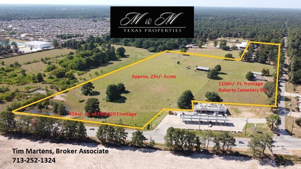 21334 FM 2920, Hockley, TX for sale - Building Photo - Image 1 of 2