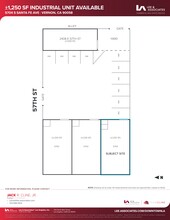 5700-5704 S Santa Fe Ave, Vernon, CA for rent Site Plan- Image 1 of 2