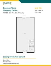 18506-18598 Gale Ave, City Of Industry, CA to rent Site Plan- Image 1 of 7