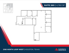 2180 North Loop W, Houston, TX for rent Floor Plan- Image 1 of 1