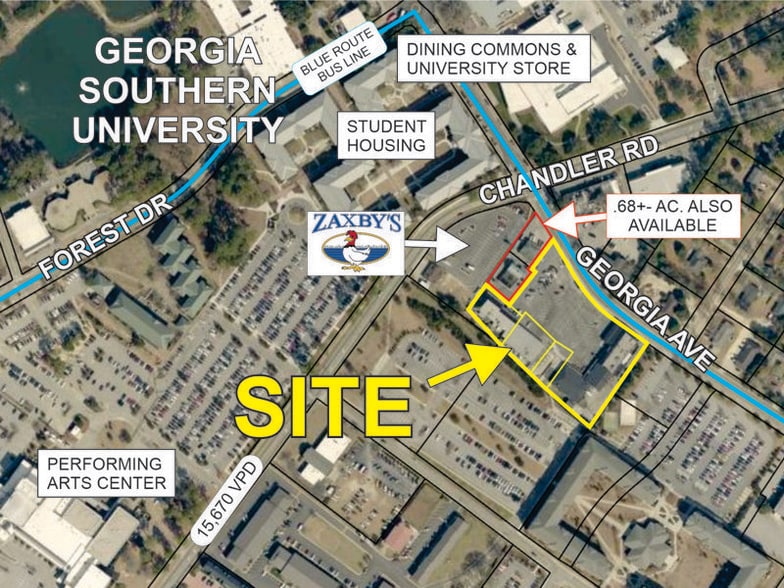 1 University Plaza Ave, Statesboro 30458 UK