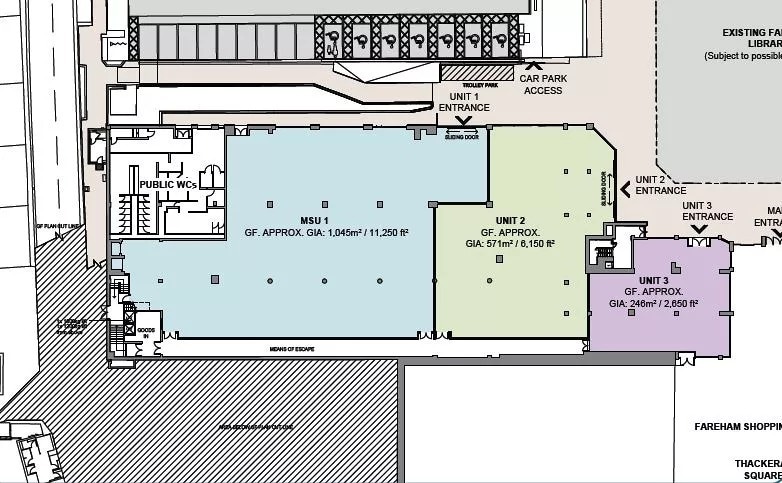 Osborn Rd, Fareham to rent Site Plan- Image 1 of 1