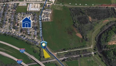 Stockwell Rd, Bossier City, LA for sale Aerial- Image 1 of 3