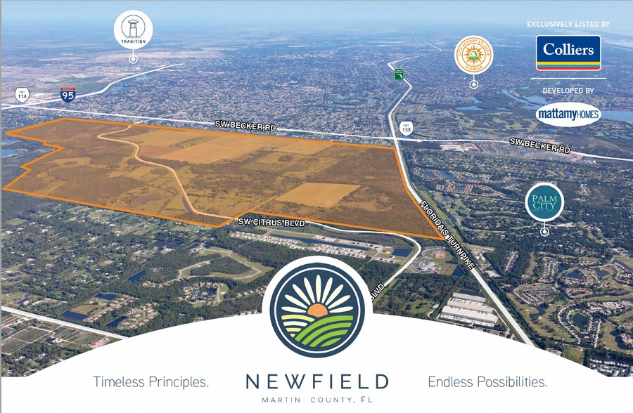 SW Citrus Blvd, Palm City 34990 Newfield Workplace District