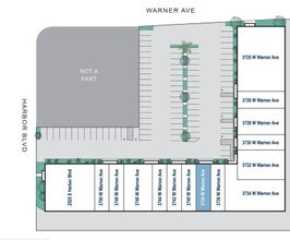 3720-3750 Warner Ave, Santa Ana, CA for rent Site Plan- Image 2 of 2