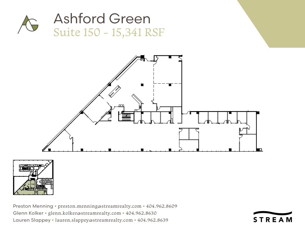 4170 Ashford Dunwoody Rd NE, Atlanta, GA to rent Floor Plan- Image 1 of 1