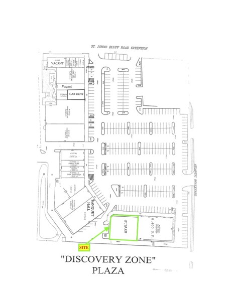 10730-10750 Atlantic Blvd, Jacksonville, FL for rent - Site Plan - Image 3 of 12