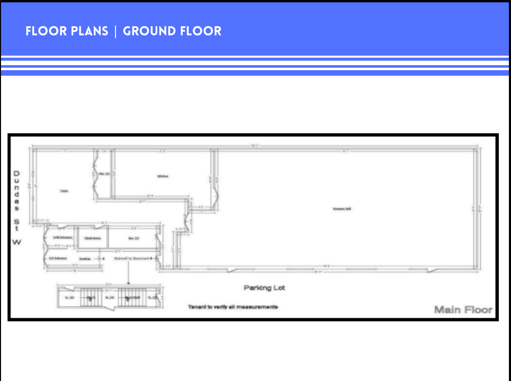 3276-3278 Dundas St W, Toronto, ON for rent Floor Plan- Image 1 of 1