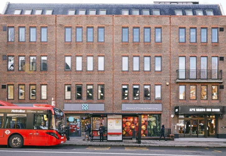 275 Grays Inn Rd, London to rent - Building Photo - Image 2 of 2