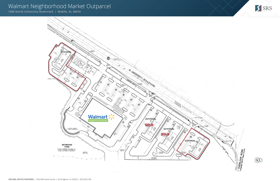 1300 N University Blvd, Mobile, AL for sale - Site Plan - Image 2 of 2