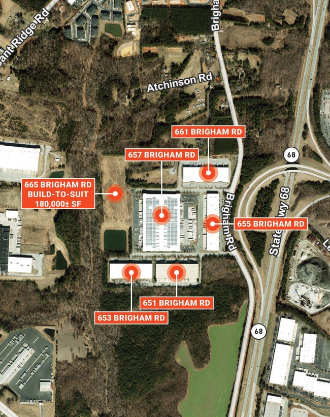 More details for 657 Brigham Rd, Greensboro, NC - Industrial to Rent