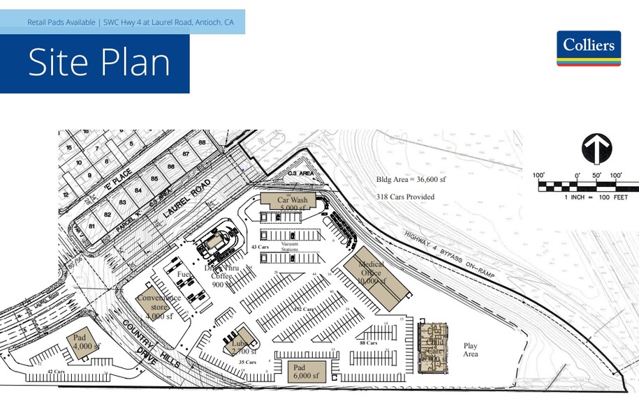 Laurel Rd, Antioch, CA for rent - Site Plan - Image 2 of 3