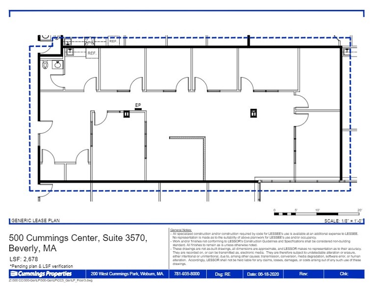 500 Cummings Ctr, Beverly, MA for rent - Site Plan - Image 3 of 65