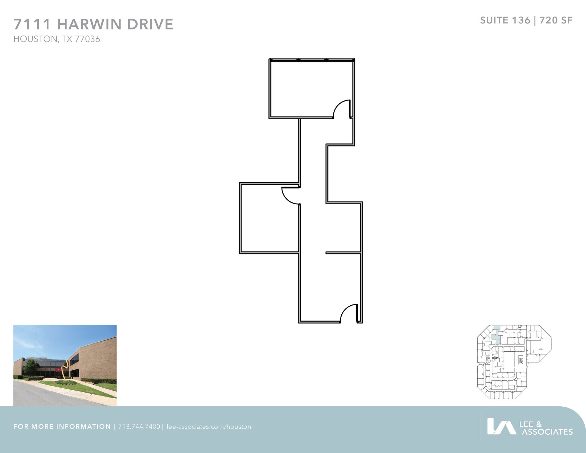 7111 Harwin Dr, Houston, TX to rent Floor Plan- Image 1 of 1