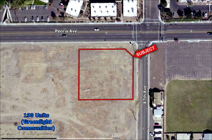 Peoria Ave, Peoria, AZ for sale - Aerial - Image 2 of 4