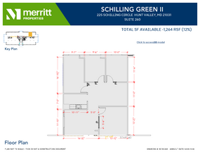 215 Schilling Cir, Hunt Valley, MD for rent Floor Plan- Image 1 of 1