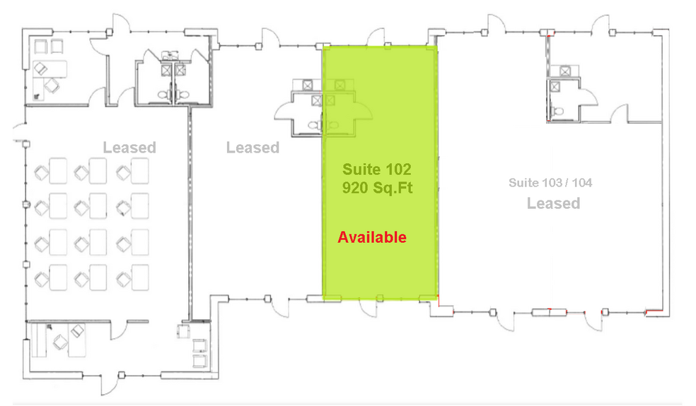 101 Morrisville Square Way, Morrisville, NC for rent - Floor Plan - Image 2 of 14