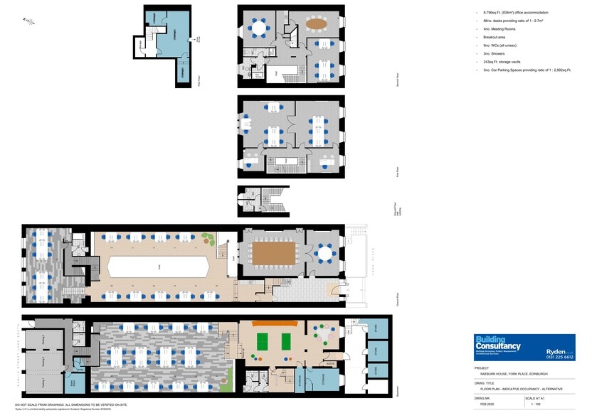 32 York Pl, Edinburgh to rent - Floor Plan - Image 2 of 8