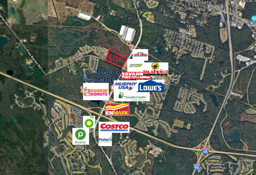 Pooler Pkwy, Pooler, GA for sale - Aerial - Image 1 of 1