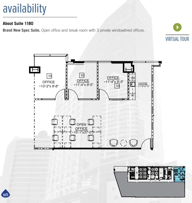 655 W Broadway, San Diego, CA to rent Floor Plan- Image 1 of 1