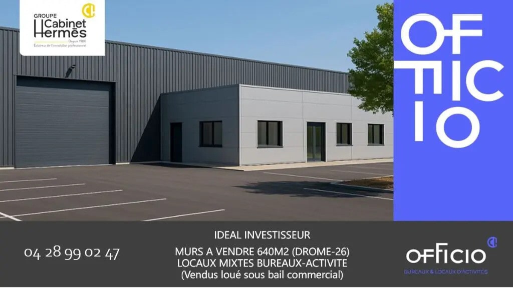 Vente Local d'activités 635 m² - Photo 1