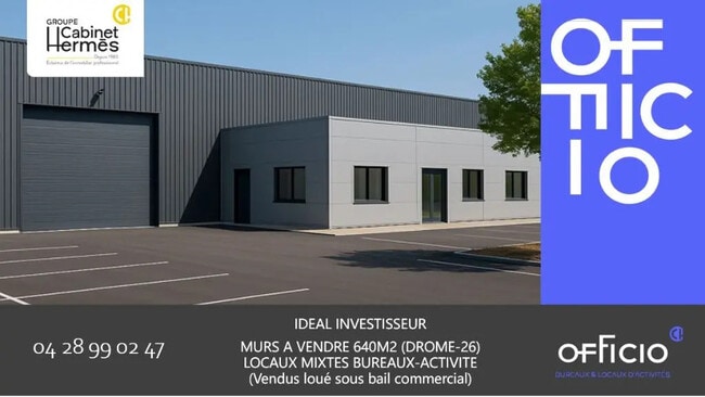 Vente Local d'activités 635 m²