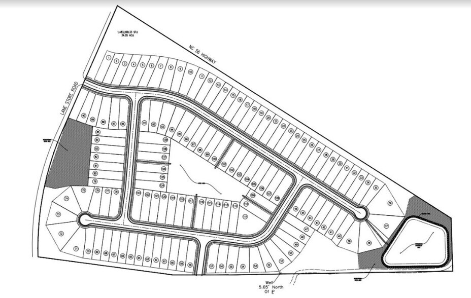 0 Lane's Store Rd, Franklinton, NC for sale - Site Plan - Image 3 of 10