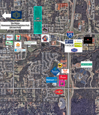 More details for 2nd Street and I-35, Edmond, OK - Land for Sale