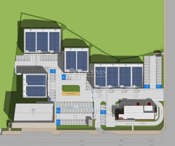 Light Industrial in Perpignan for sale - Site Plan - Image 3 of 3