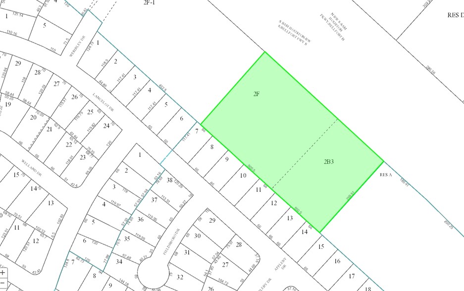 11275 South Sam Houston Parkway West, Houston, TX for rent - Plat Map - Image 3 of 3