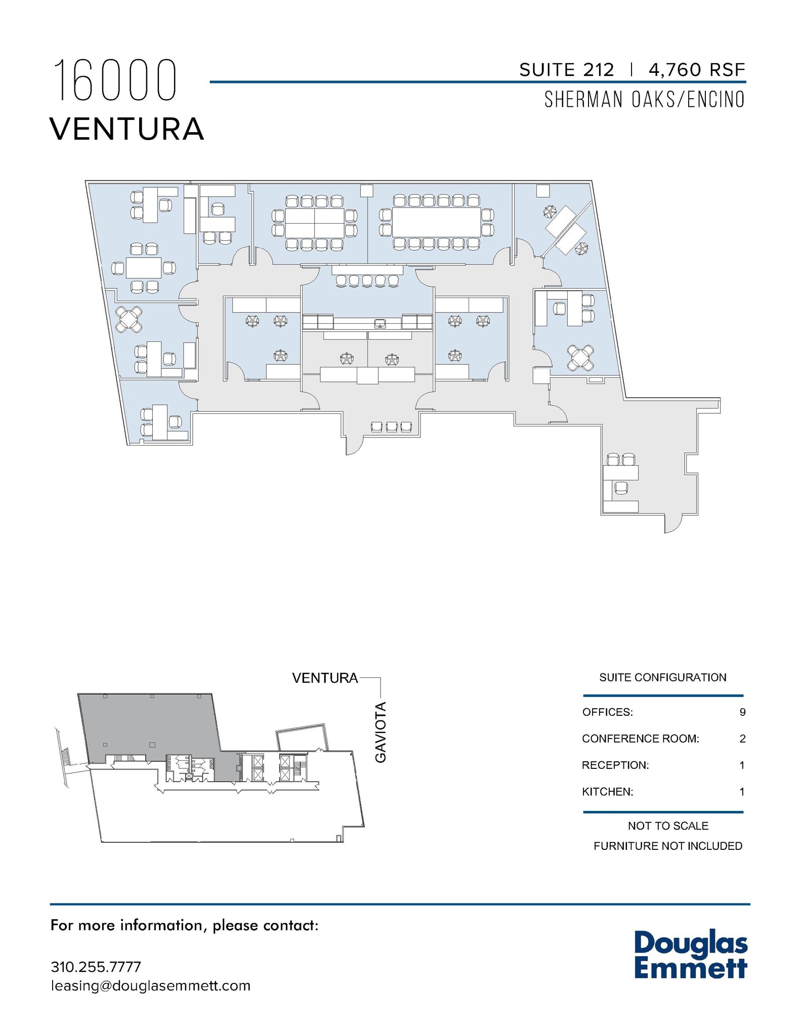 16000 Ventura Blvd, Encino, CA to rent Floor Plan- Image 1 of 1