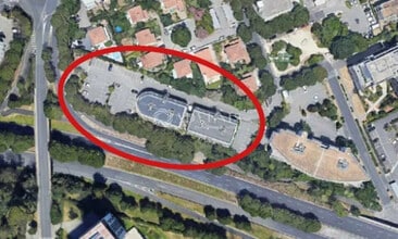 Montpellier - Aerial  map view