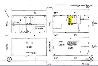 150 E 55th St, New York, NY for sale Plat Map- Image 1 of 1