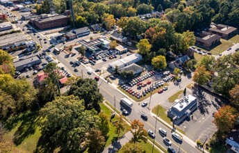 3123 N Roxboro St, Durham, NC - aerial  map view