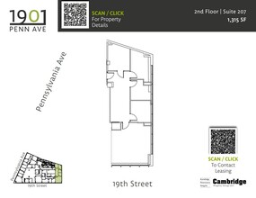 1901 Pennsylvania Ave NW, Washington, DC for rent Floor Plan- Image 1 of 1