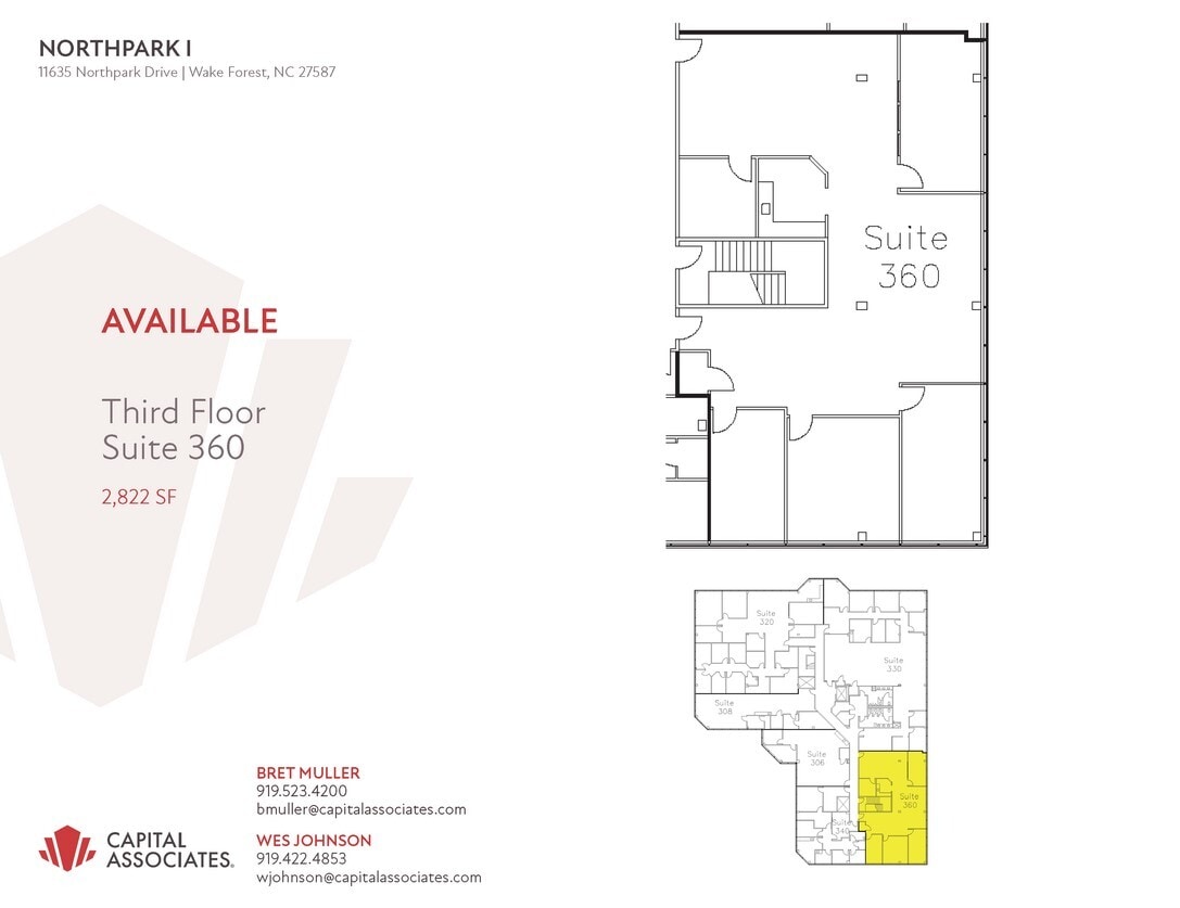 11635 Northpark Dr, Wake Forest, NC to rent Floor Plan- Image 1 of 1