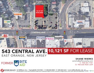 More details for 543 Central Ave, East Orange, NJ - Retail for Rent