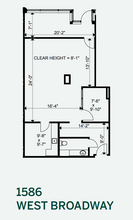 1508 Broadway W, Vancouver, BC for rent Floor Plan- Image 1 of 1