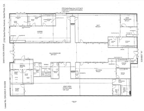 2700 Santa Rosa Ave, Santa Rosa, CA for rent Floor Plan- Image 2 of 2