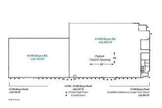 41440-41496 Boyce Rd, Fremont, CA for rent Floor Plan- Image 1 of 1